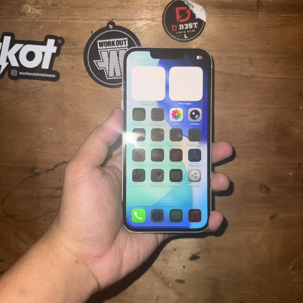 iPhone 13 256GB PUTIH INTER ALL OP FULLSET