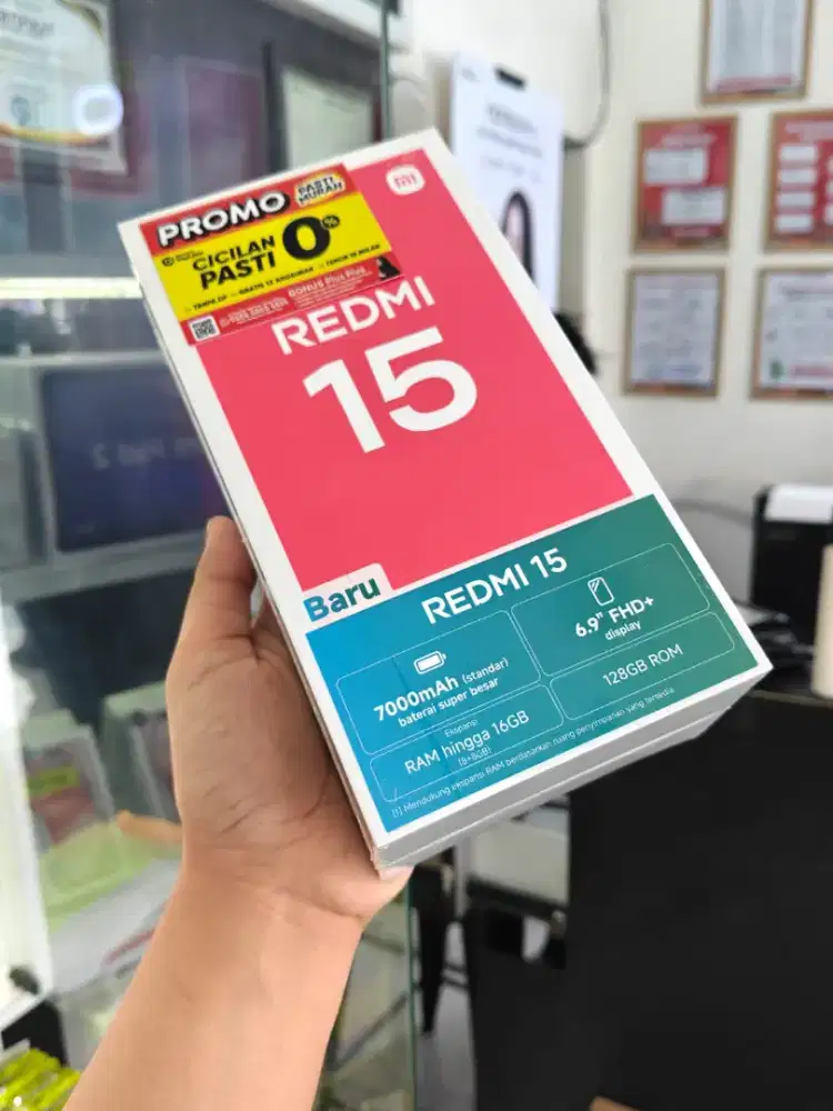 XIAOMI REDMI 15 BATERAI SUPER BESAR DIKELASNYA!