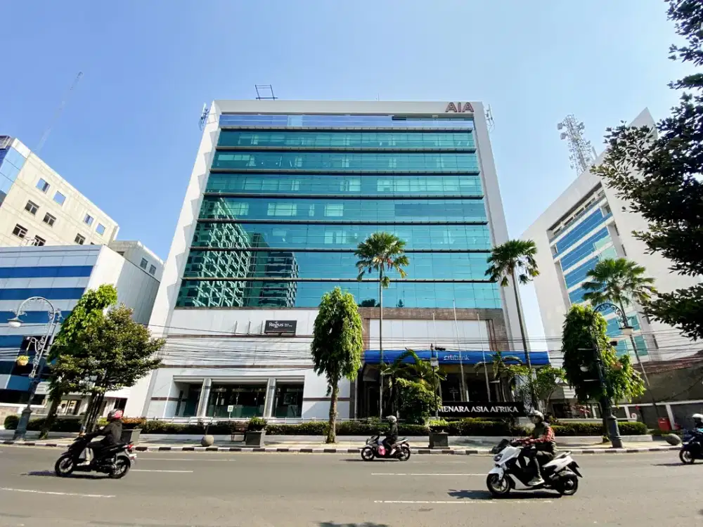 Ruang kerja, layanan, dan dukungan untuk membantu Anda bekerja lebih baik di Regus Menara Asia Afrika