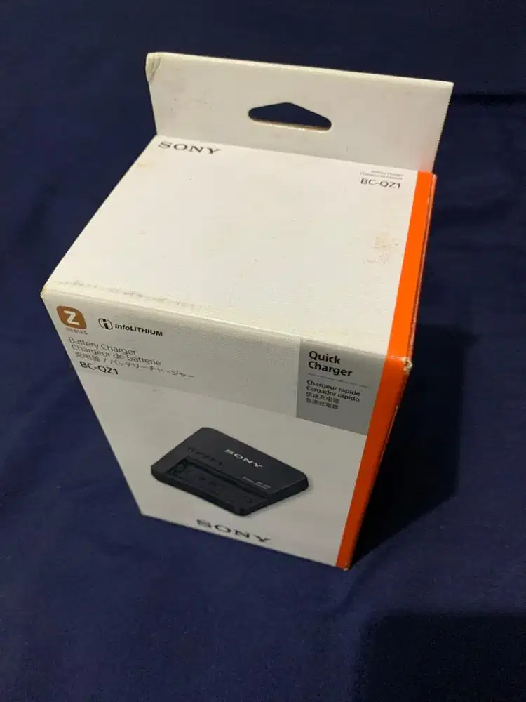 Kardus/Box Charger Sony BC-QZ1