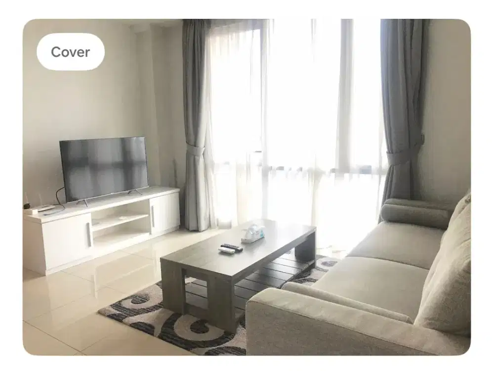 Disewakan Cepat Apartement Ambassade Residence2 br Luas 65Sqm @Kuningan Jakarta Selatan