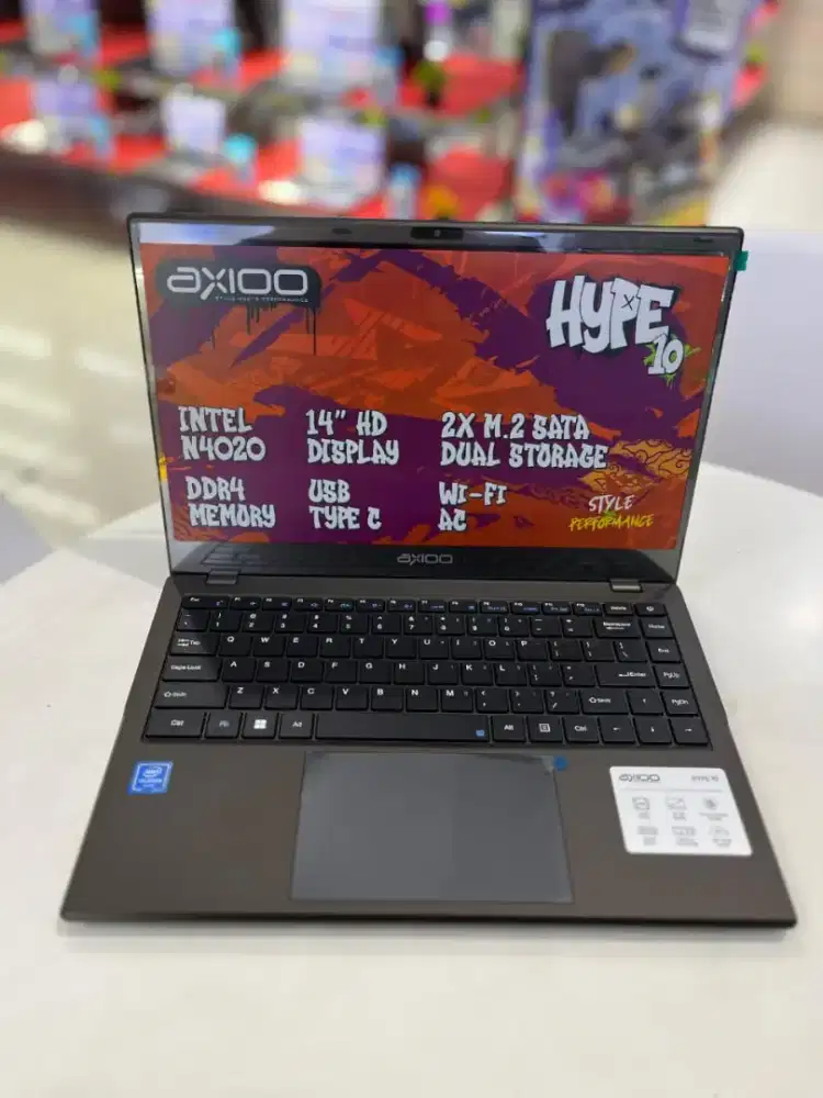 LAPTOP BARU COCOK UNTUK PELAJAR | AXIOO HYPE 10 | BISA KREDIT TANPA DP