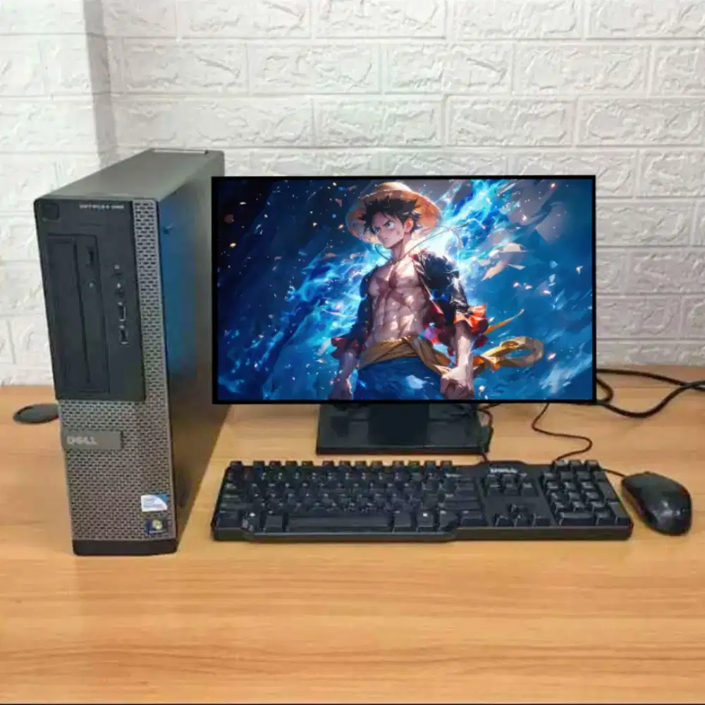 PC GAMING FULSET + LCD + RAM 8 GB + VGA 1 GB + HD 500 GB + GAMES APP