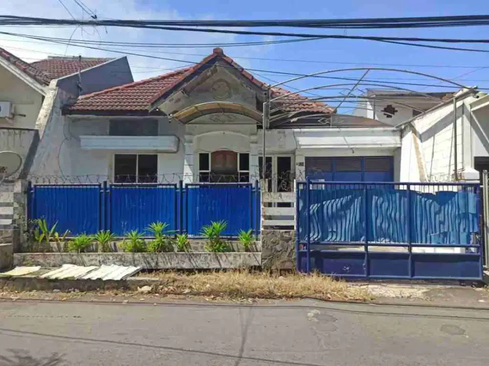 Dijual via lelang rumah Dharmahusada indah Utara XIV blok U 430 Surabaya