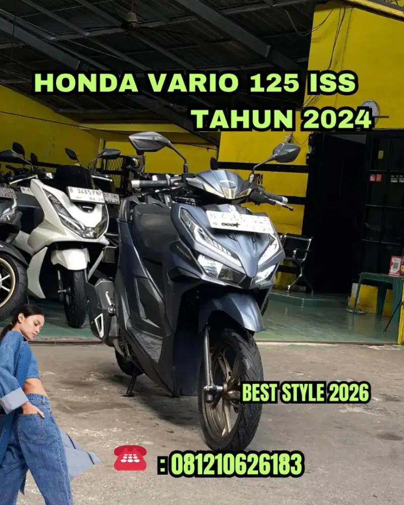 HONDA VARIO 125 ISS 2024 MULUS