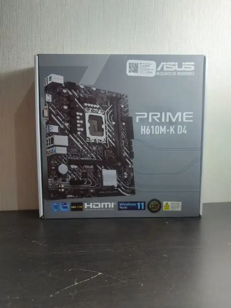 Motherboard Asus, Processor Intel