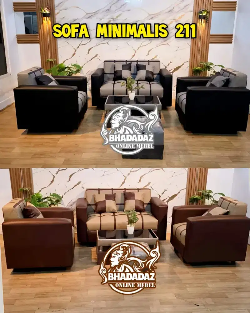 Sofa minimalis 211 Ruang Tamu