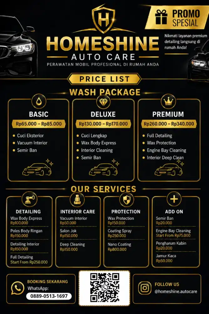 jasa cuci mobil dirumah anda