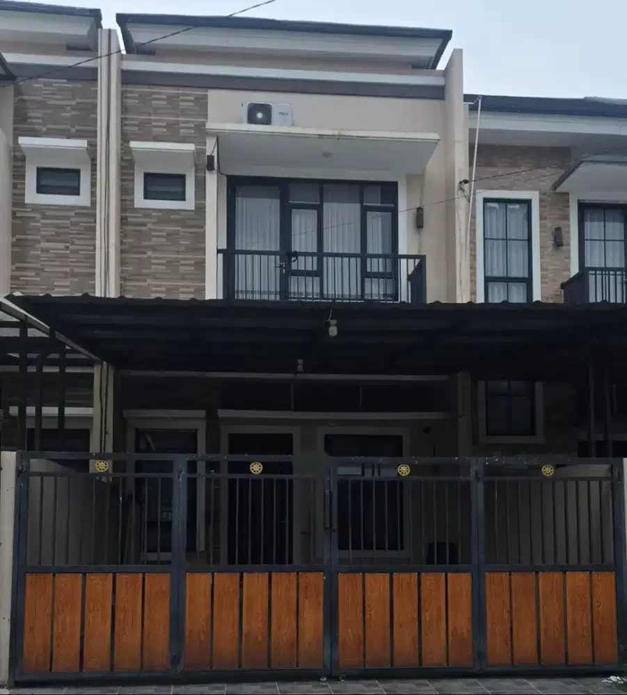 Dijual rugi rumah murah 2lantai semi furnish