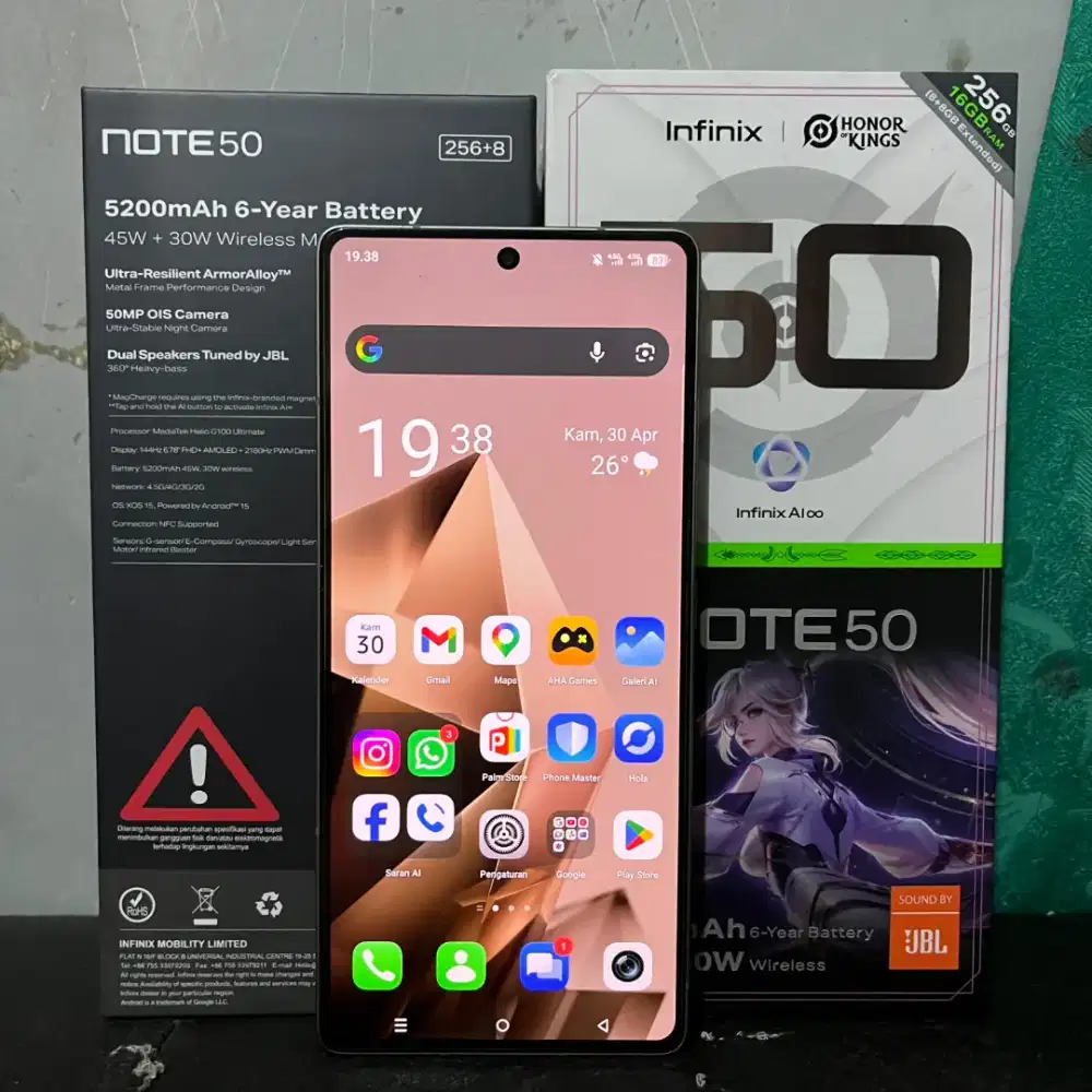 Infinix Note 50 Basic 8/256 Fullset