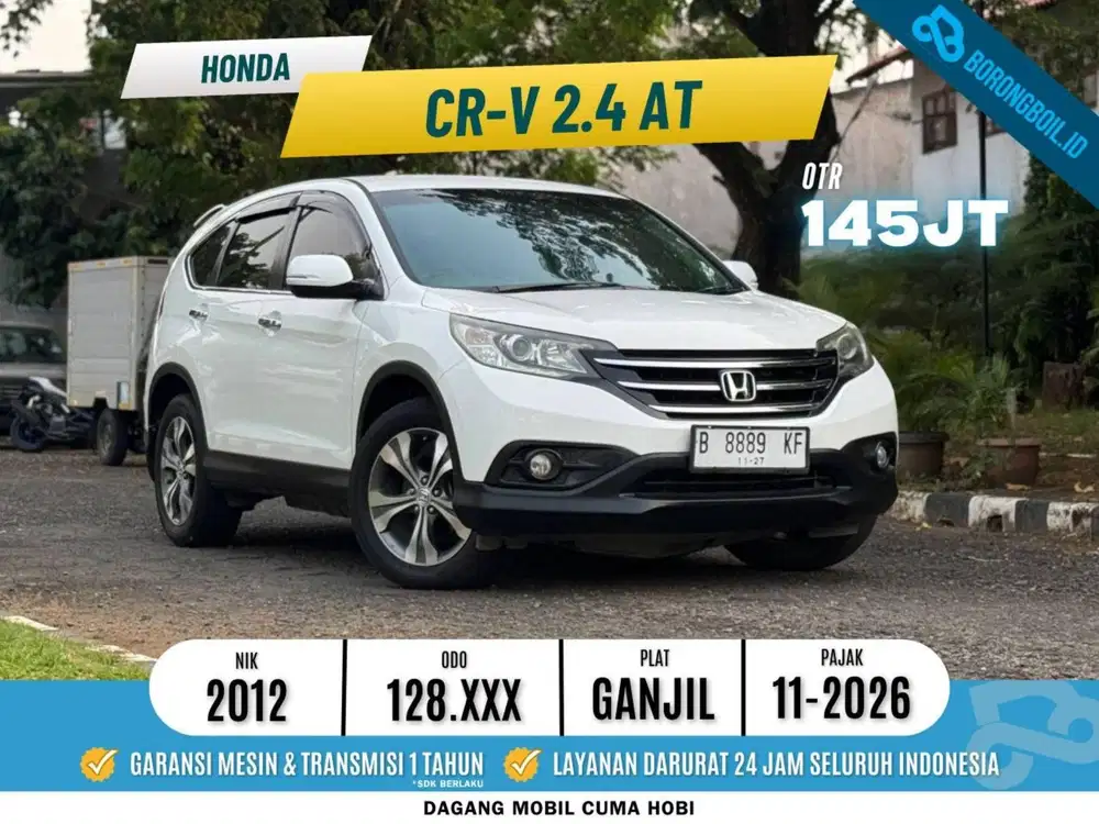 Honda CRV 2.4 AT 2012 Putih
