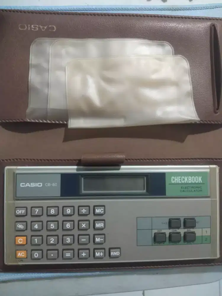 Kalkulator checkbook Casio CB-80