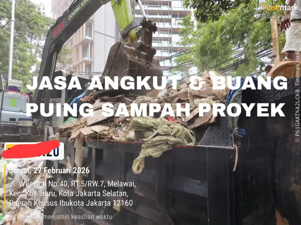JASA ANGKUT & BUANG PUING SAMPAH PROYEK GALIAN TANAH