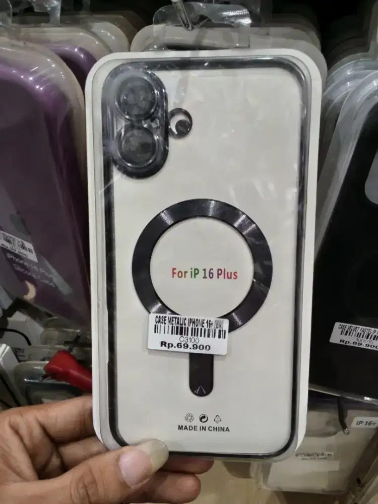 CASE METALIC IPHONE 16+ ATLANTIS DASYAT