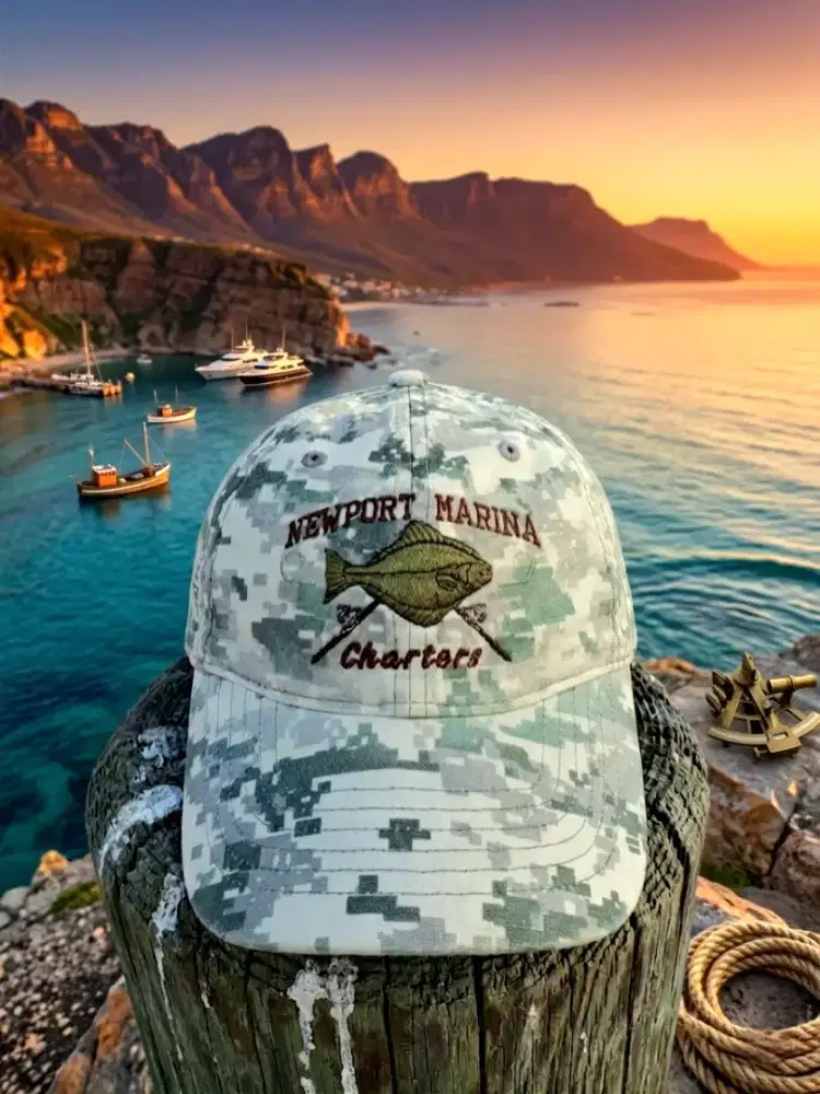 Topi Vintage Mancing Ikan Drift Creek Outdoors Original Second Camo