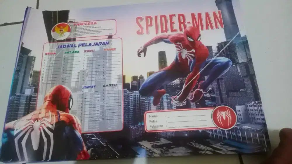 Di Jual Sampul Buku Hero dan Kartun