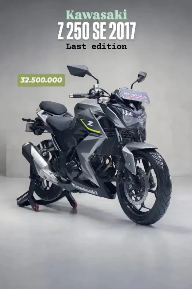 Kawasaki Z250 tahun 2017
