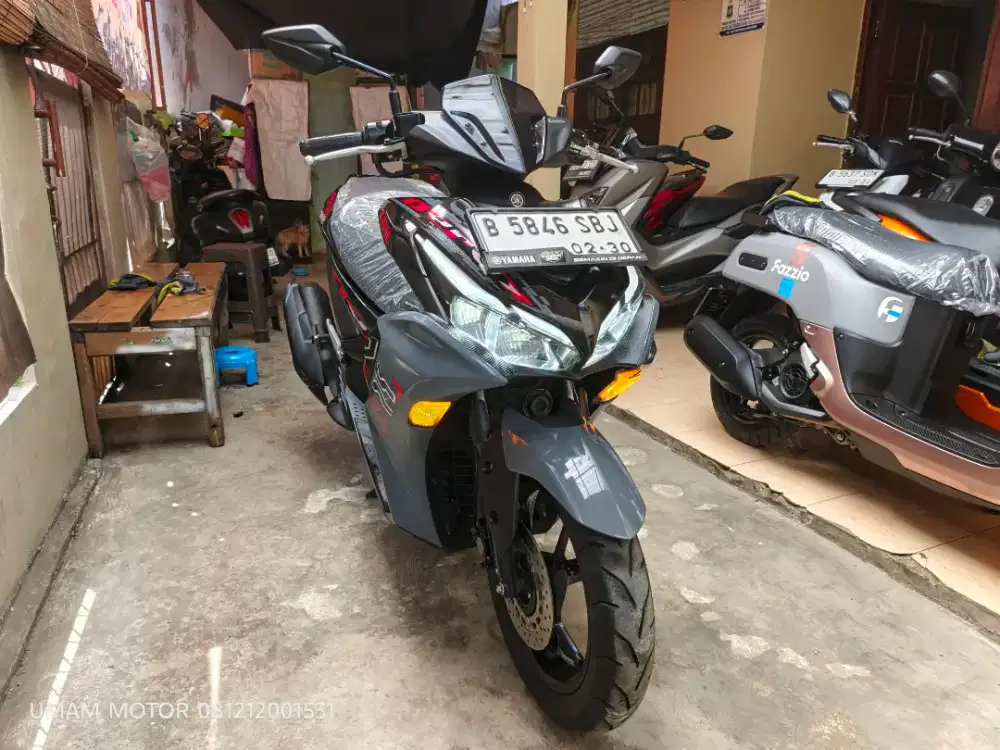 KM 10K YAMAHA AEROX 155 VVA 2025 BLN 2 BS TT 2024 DI CILEDUG HRGA PAS