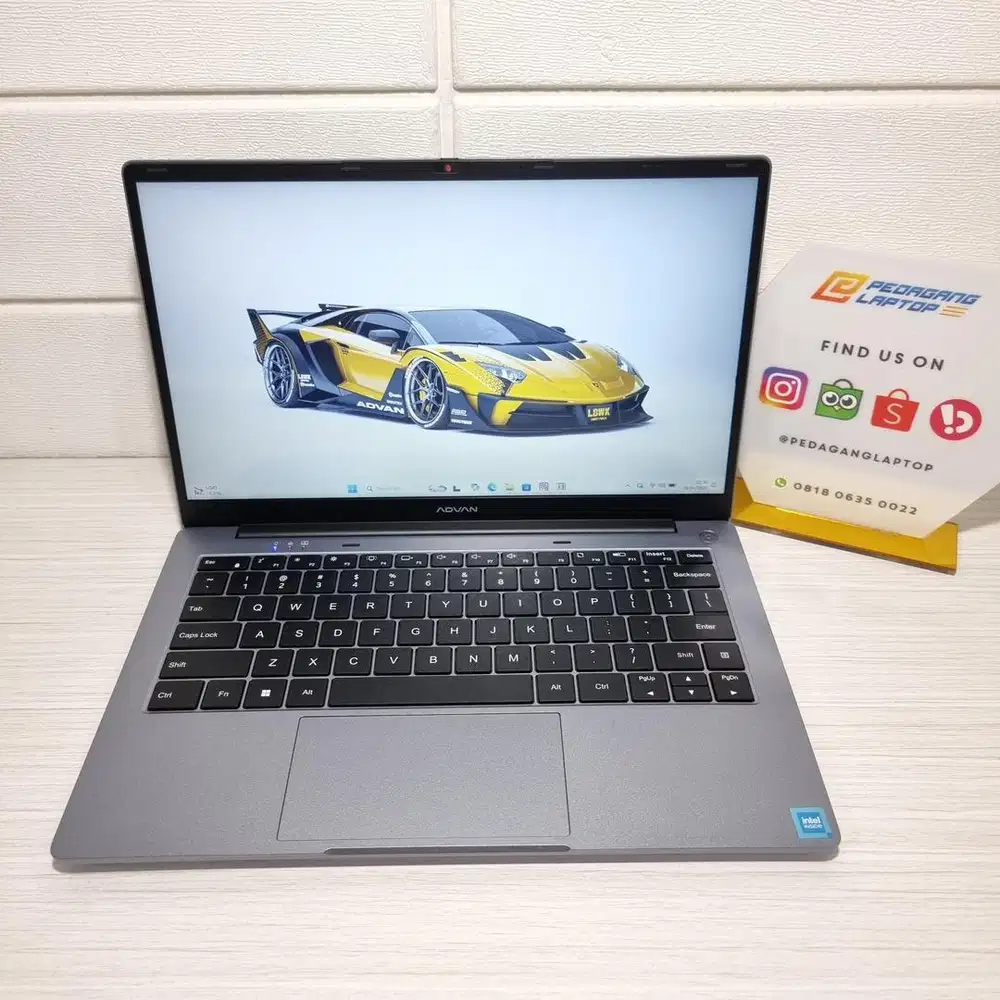 Laptop Advan Tbook Intel N100 RAM 4GB SSD 128GB FULLSET