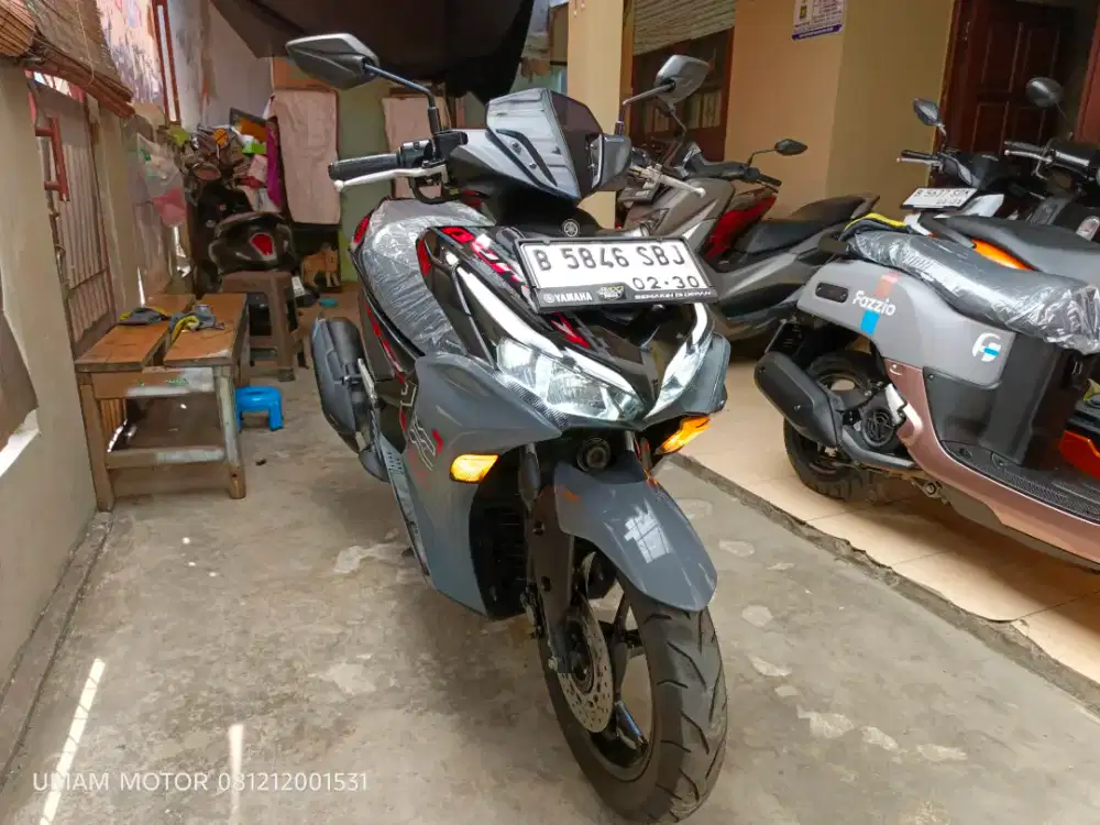 KM 10K YAMAHA AEROX 155 VVA 2025 BLN 2 BS TT 2024 DI CILEDUG HRGA PAS