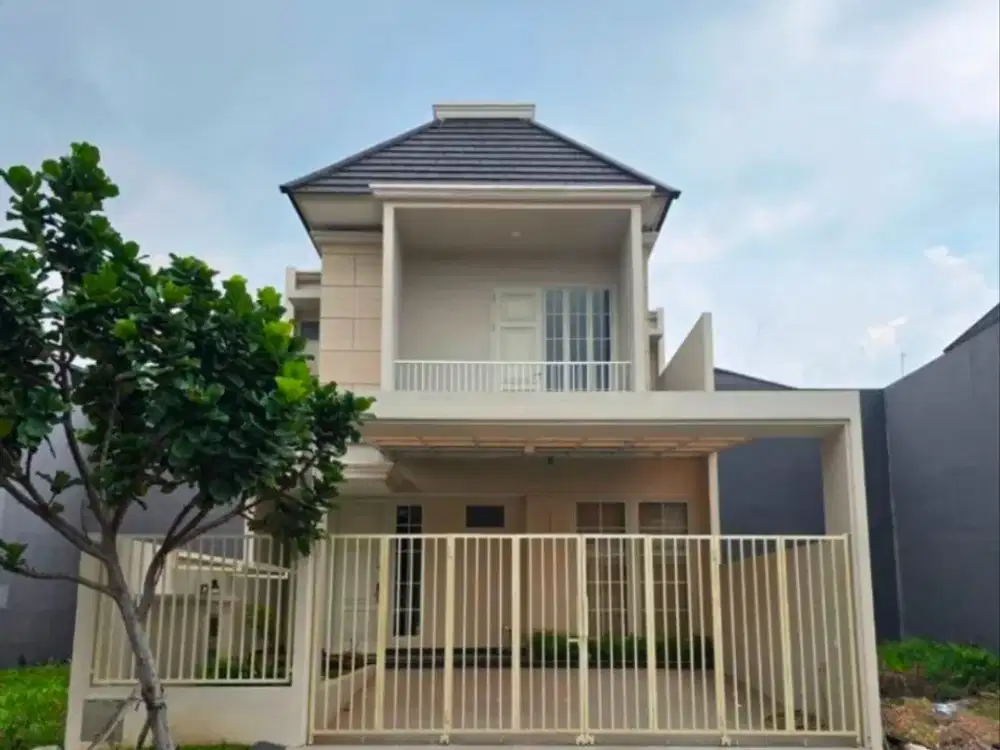Rumah Puri Galaxy Jasmine  NEW GRESS MINIMALIS MODERN ISTIMEWA STRATEGIS  ROW 3 mobil, CARPORT 2