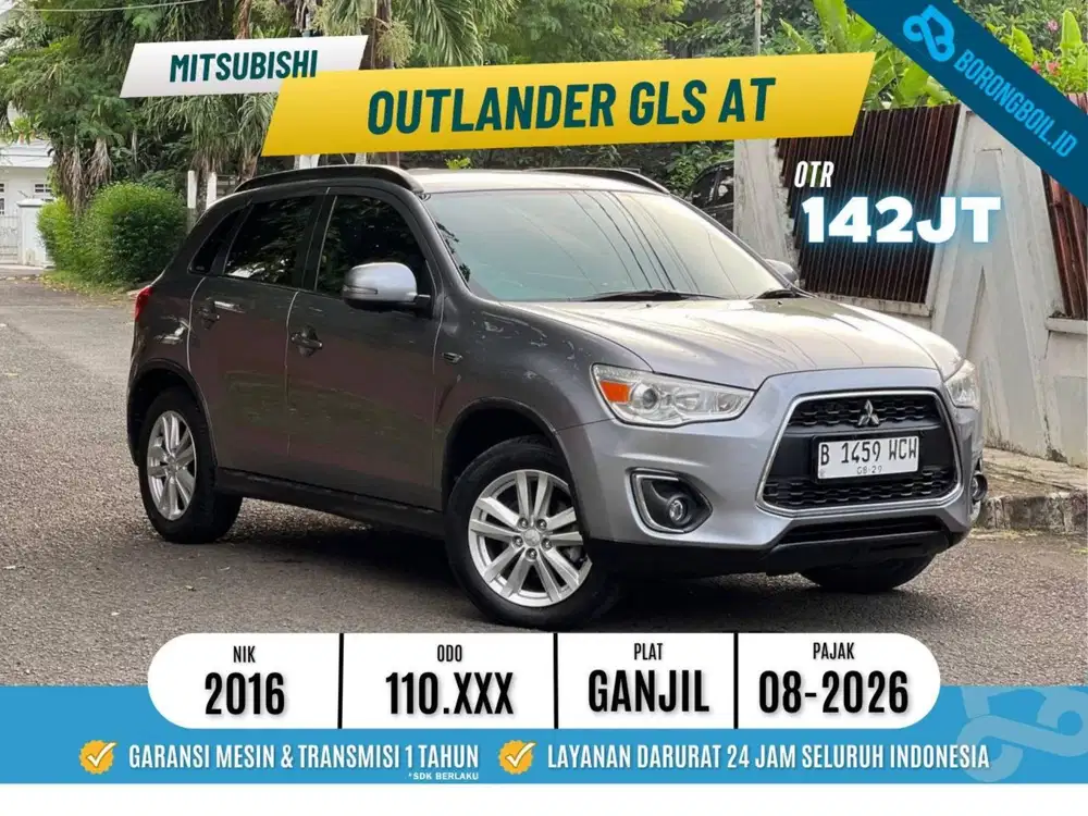 Outlander GLS AT 2016 Silver