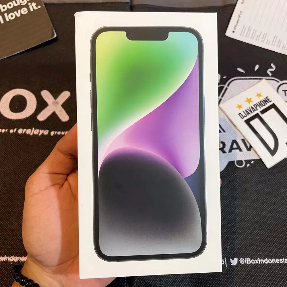 iPhone 14 Midnight 128GB NEW Garansi Resmi iBox 1 Tahun