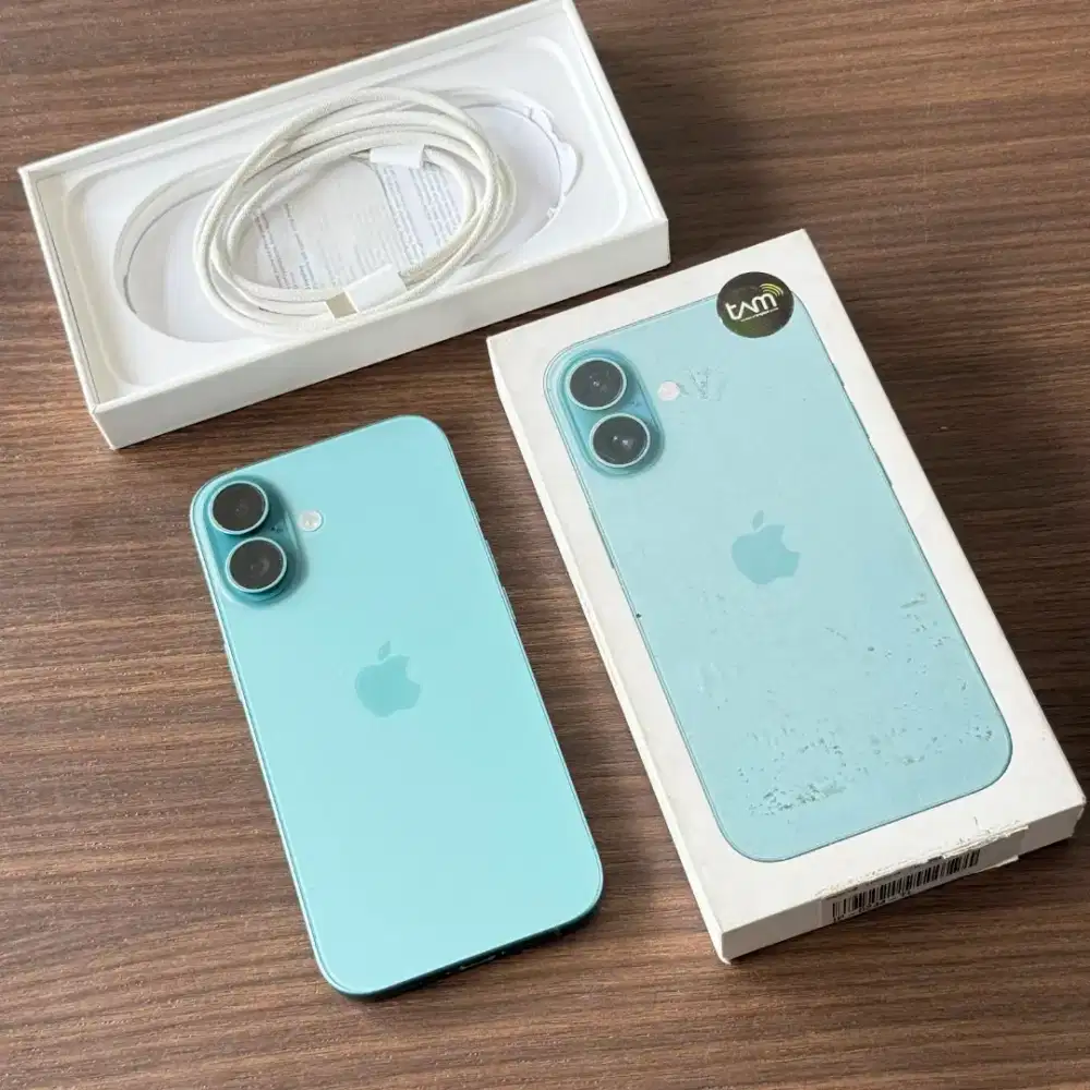 IPhone 16 256GB [ Teal ] Garansi Resmi Digimap.