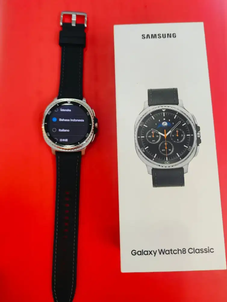 Galaxy watch 8 classic mulus no lecet no minus lengkp