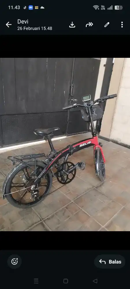 Jual Selis tipe SOI wrna hitam merah