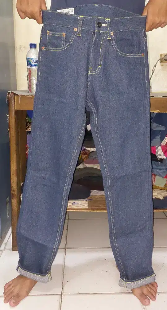 Dijual Denim PMD & CO-PANTHERA-14oz- Selvedge Denim Accent-Blue Indigo