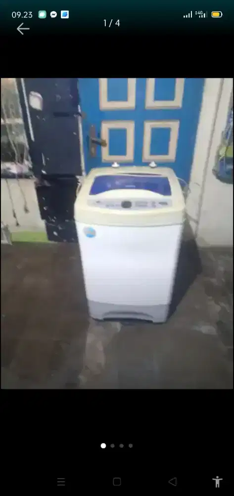 Jual mesin cuci Samsung 1 tabung kapasitas 9 kg Uda di manuallin