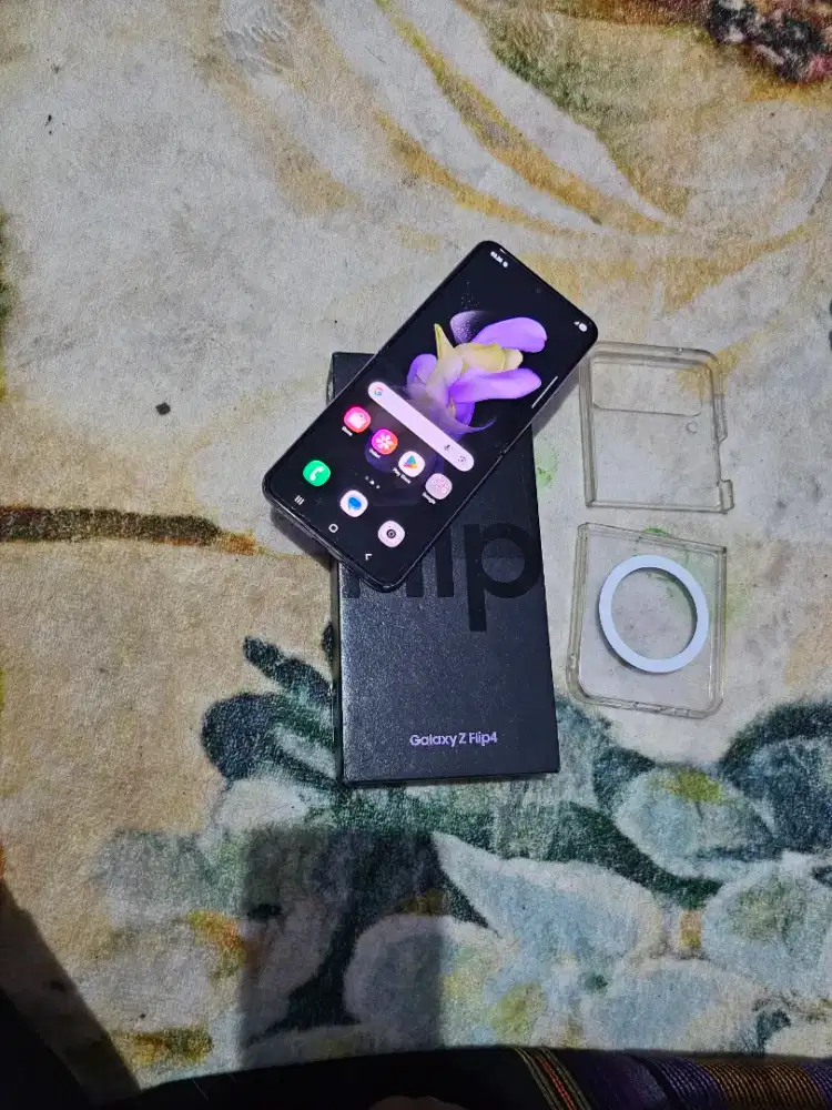 Samsung Galaxy Flip 4 Resmi 256gb mulus fullset ori