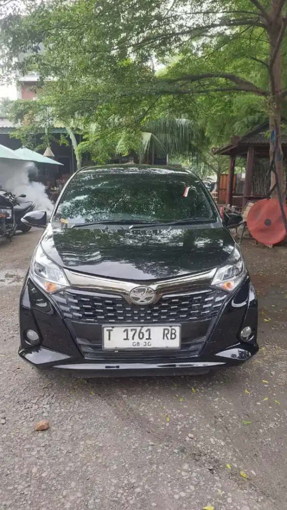 Toyota Calya G 2025 MT Hitam km 3.300 Record free 6x oli servis