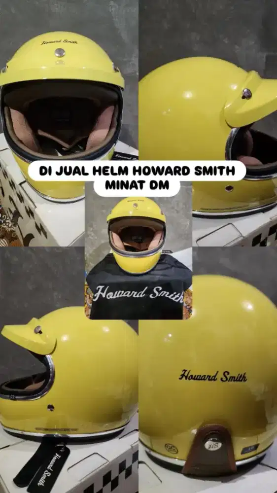 Howard Smith racer  Full Face 650 ambil ke lok