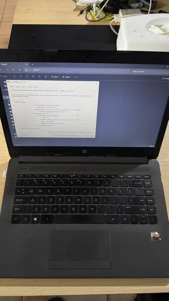 NEGO TIPIS2 AJE , Laptop Seri HP 245 G7 Notebook PC!!!