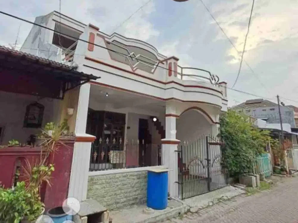 Rumah dijual pondok tjandra Rungkut Sidoarjo raya MERR