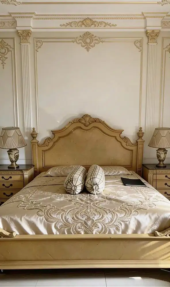 set tempat tidur davinci