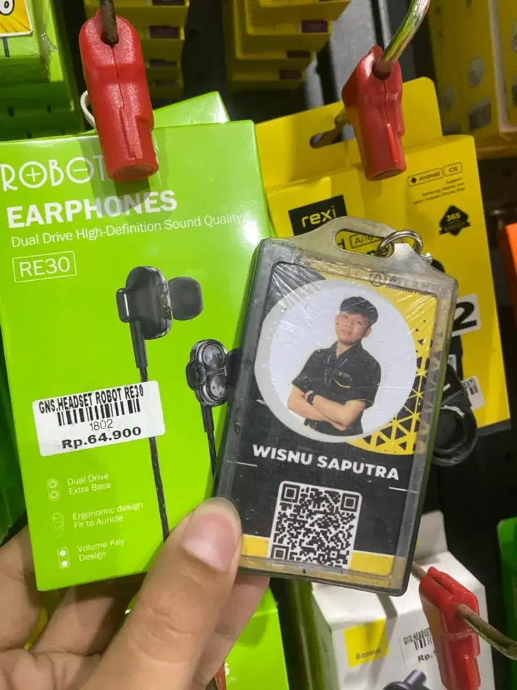 HEADSET ROBOT RE30|ATLANTIS DAHSYAT