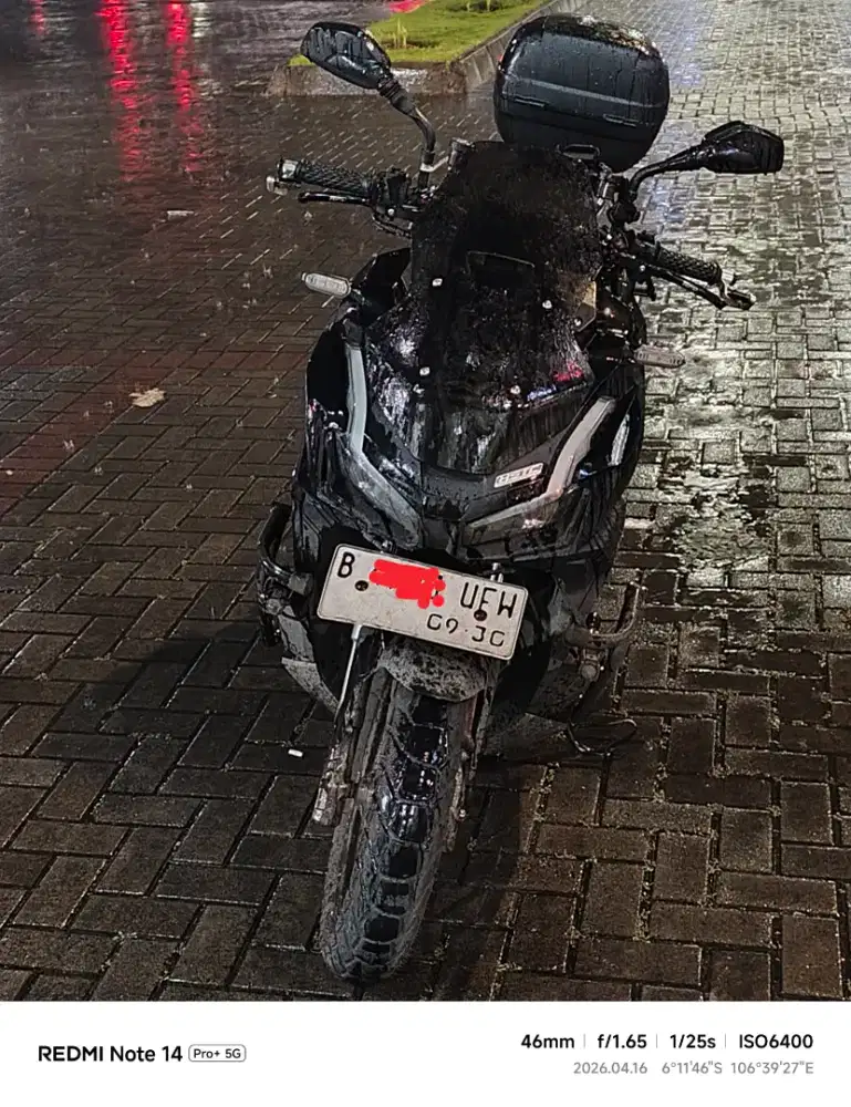 HONDA ADV ABS 2025 PEMILIK PERTAMA SS LENGKAP HITAM DOFF