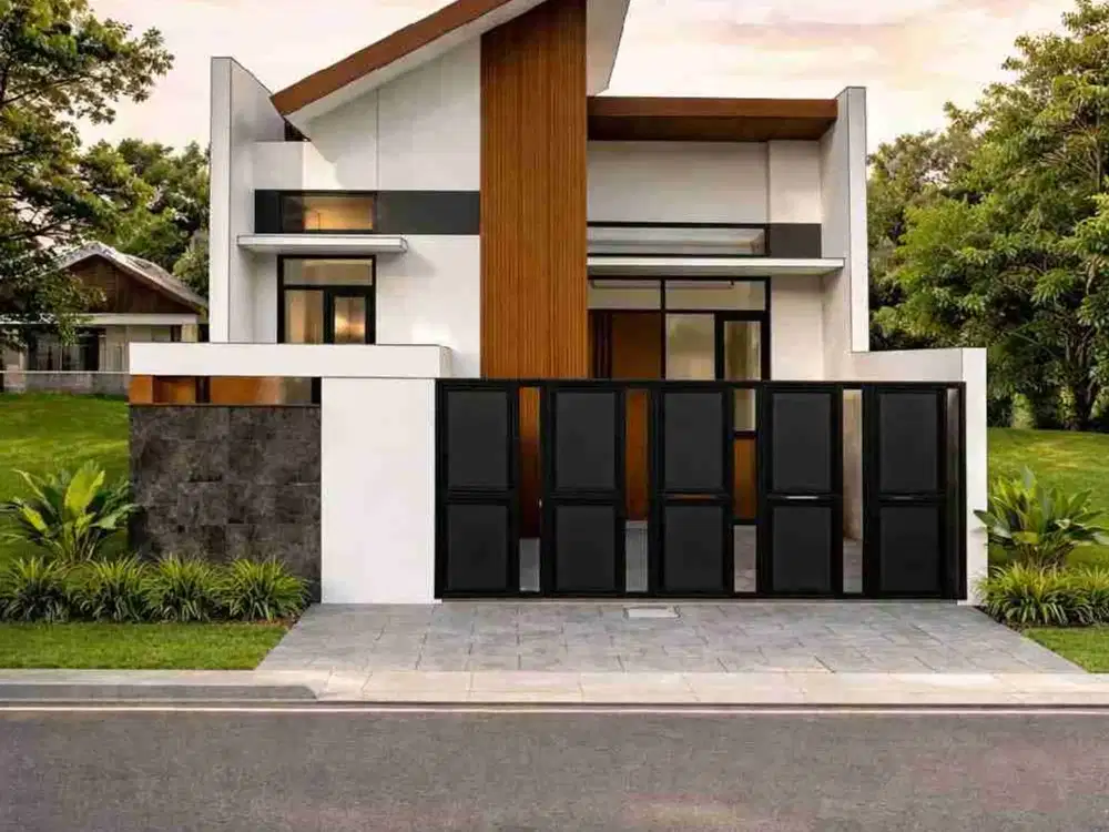 Rumah Mewah Promo 5jt all in Free pagar kanopi 5menit ke Borma Cinunuk
