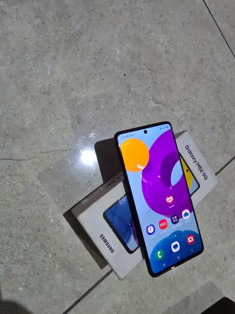 Samsung Galaxy M52 5G 8/128gb batre 5000mah