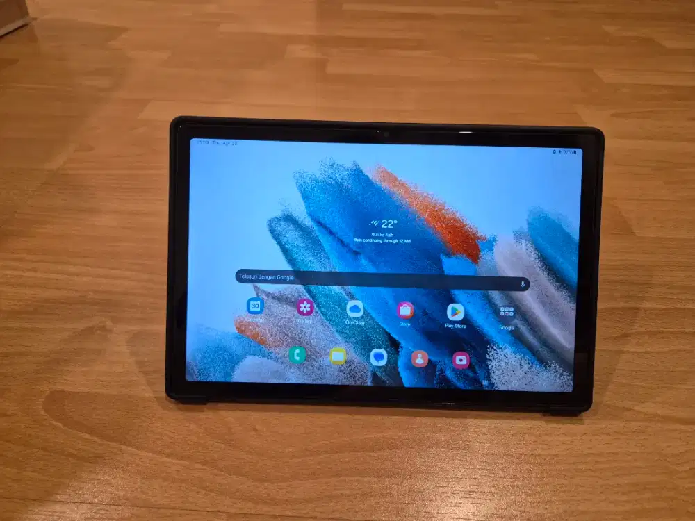 Samsung tab a8 2022 kondisi mulus like new & fullset