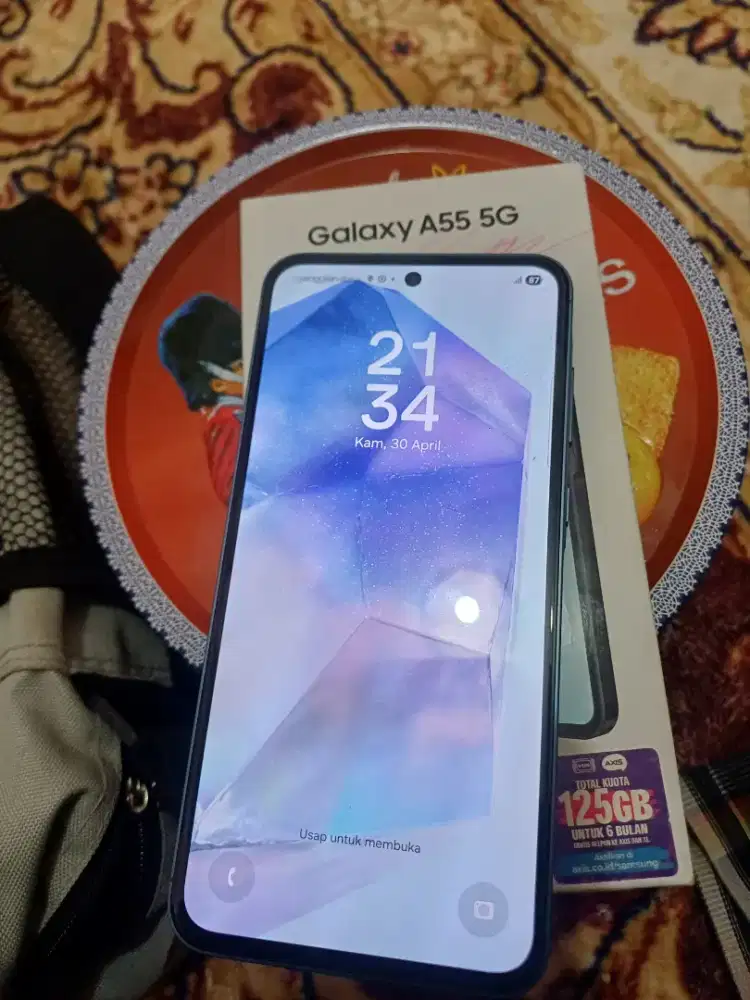 Samsung a55 8 256 full set no adaptor harga 3,9 nepis ae