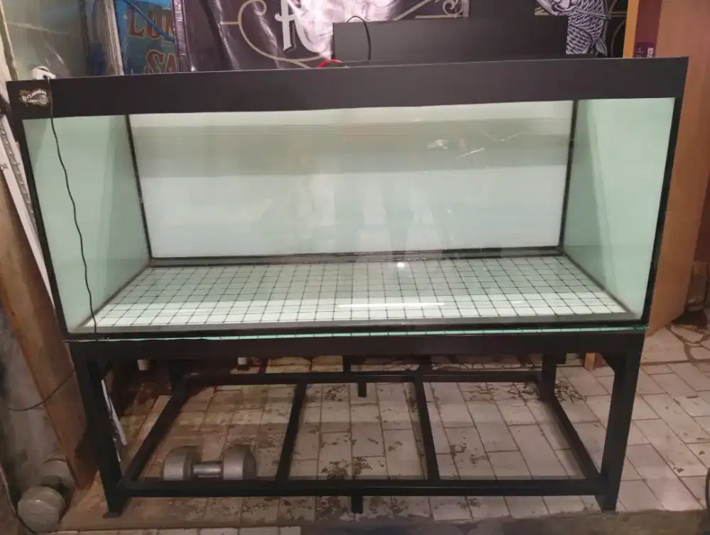 Aquarium dan rak 150x60x60