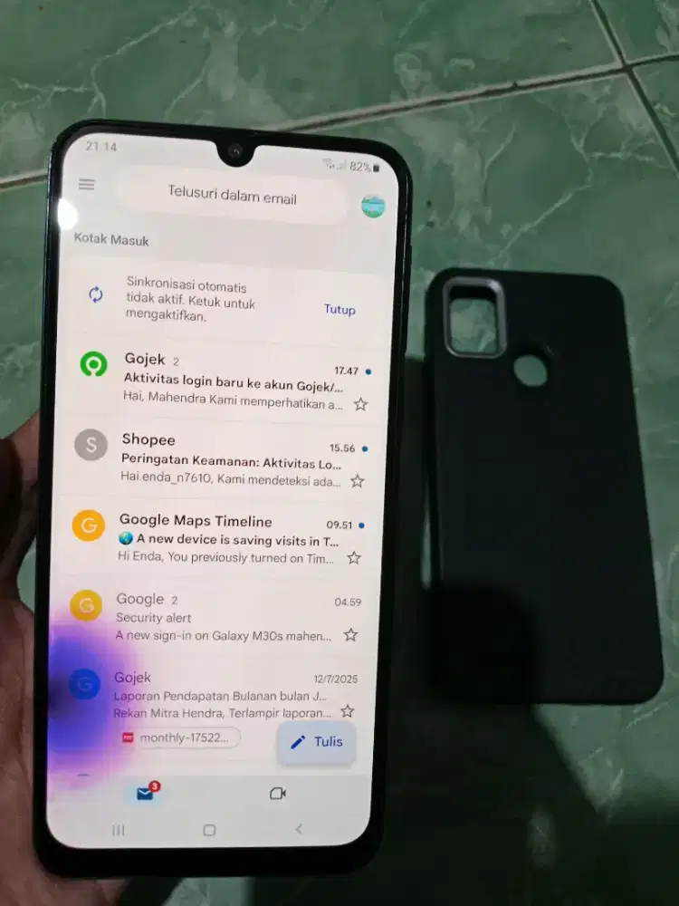 Samsung M30s 64/4Gb 6000Mah super Amoled MINUS TAPI NORMAL