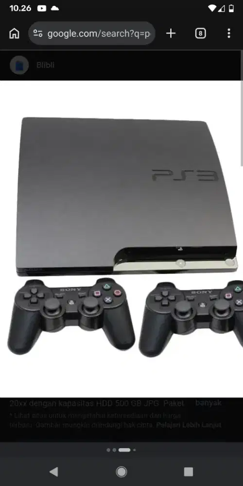 Mencari playstation3