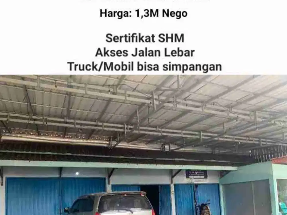 DIJUAL GUDANG & TEMPAT USAHA DEMAK, PINGGIR JALAN RAYA MIJEN DEMAK. COCOK BUAT BENGKEL, MINIMARKET, KLINIK,