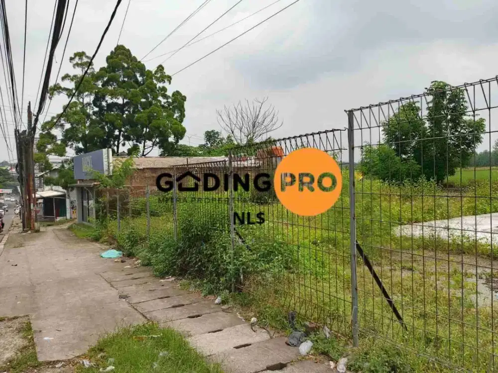 Kavling Pinggir Jalan di Jalan Raya Alternatif Cibubur