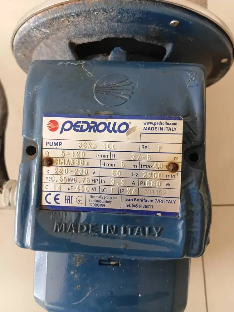 Mesin Pompa Air Pedrollo 3Crm 100